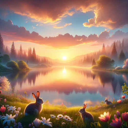 Ostersonnenaufgang